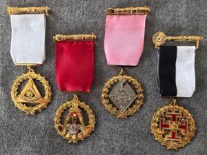 Scottish Rite Past Presiding Officer Jewel Set - Northern Jurisdiction