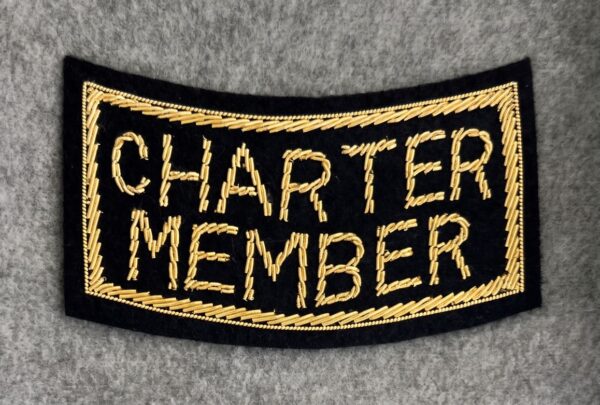 Grotto Charter Member Tassel Holder Gold